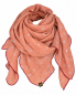 Preview: Musselin-Schal Damen Altrosa mit Pusteblumen 140 × 140 cm von OBERMUTTI